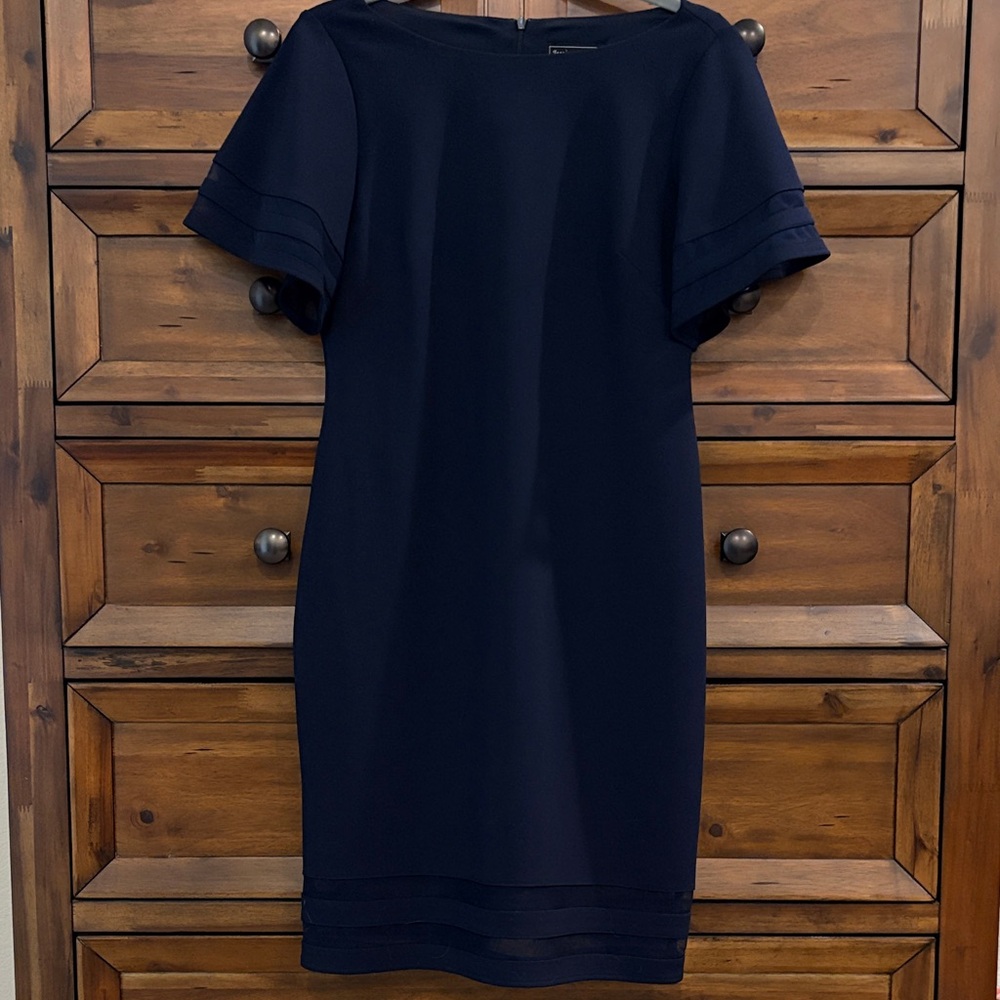 Jessica Howard Classic Navy Midi Dress